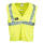 Men's High-Visibility Reflective Lime Safety Vest